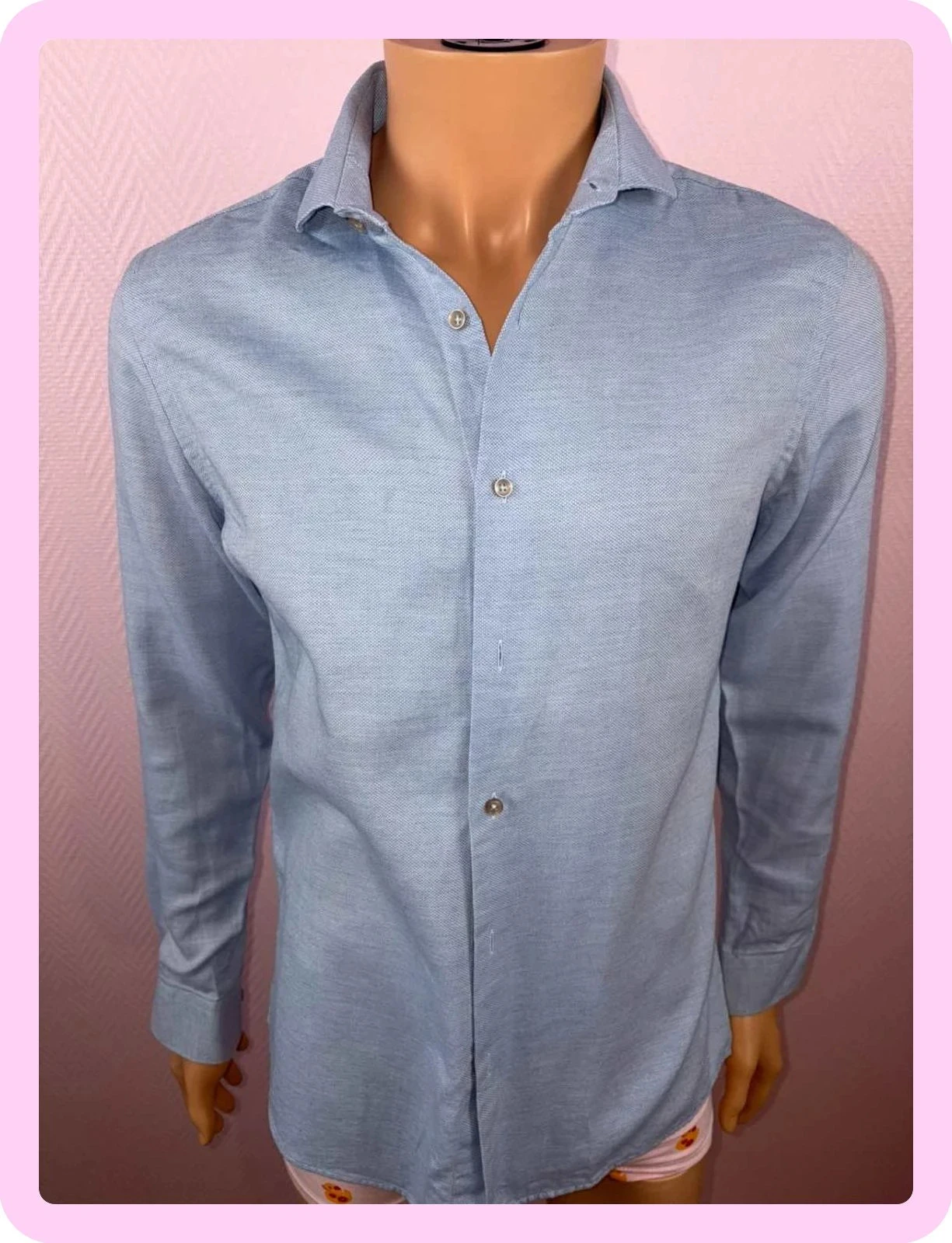 Camisa hombre Zara limpia poco usada talla m – photo 2